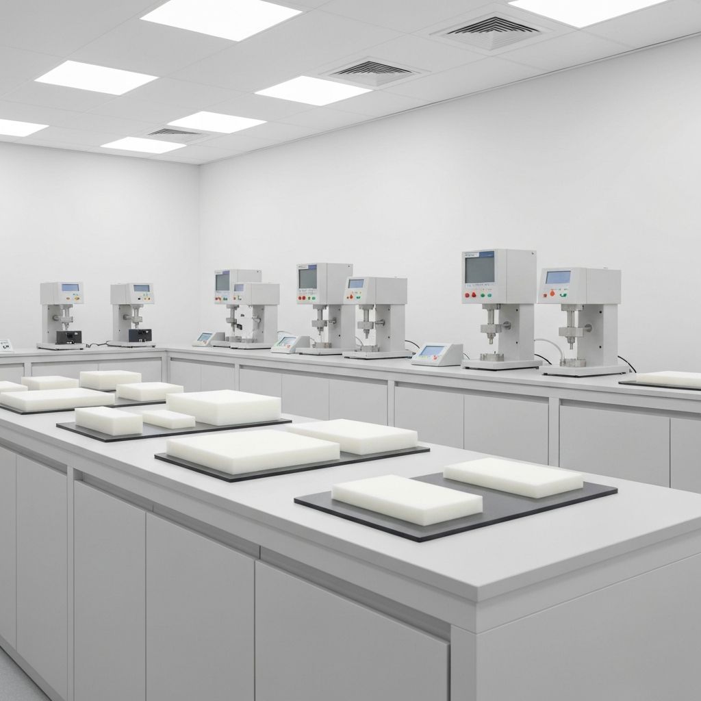 CertiPUR-US certified foam testing laboratory